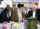 بازدید رهبر انقلاب از نمایشگاه کتاب تهران + تصاویر