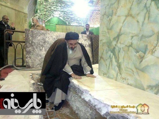 عکس منتشرنشده از قبر مطهر امام‌ حسین(ع)  - shiayan.blog.ir