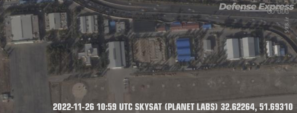 تصاویر ماهواره‌ای تاسیسات اصفهان بعد از حمله پهپادی