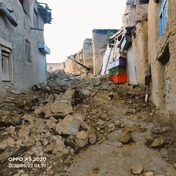 ۲۵۵ کشته و ۱۵۰ زخمی در زلزله قوی در جنوب شرقی افغانستان + عکس و فیلم