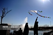 تصاویر / بادبادک‌های همدلی در آسمان تهران