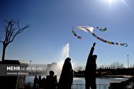 تصاویر / بادبادکهای همدلی در آسمان تهران