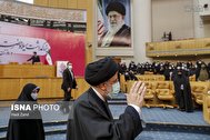 تصاویر / مراسم بزرگداشت روز زن با حضور رئیس جمهور
