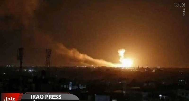 حمله بزرگ با موشک‌های بالستیک به مرکز موساد در اربیل با ده‌ها موشک در ساعت ۱:۲۰ + فیلم