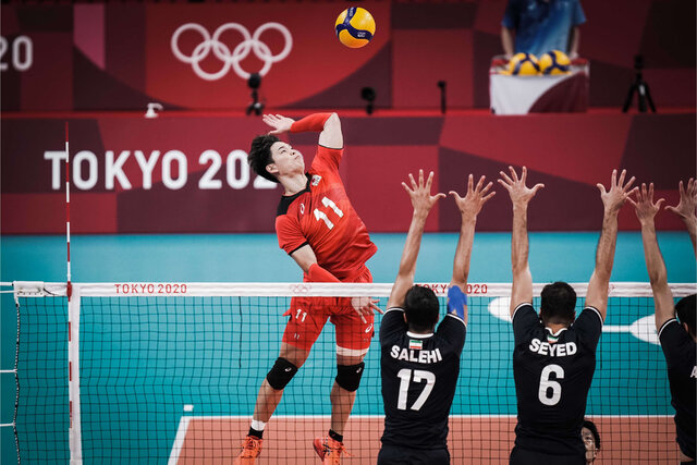 ایران ۲ - ژاپن ۳/ والیبال ایران از المپیک حذف شد