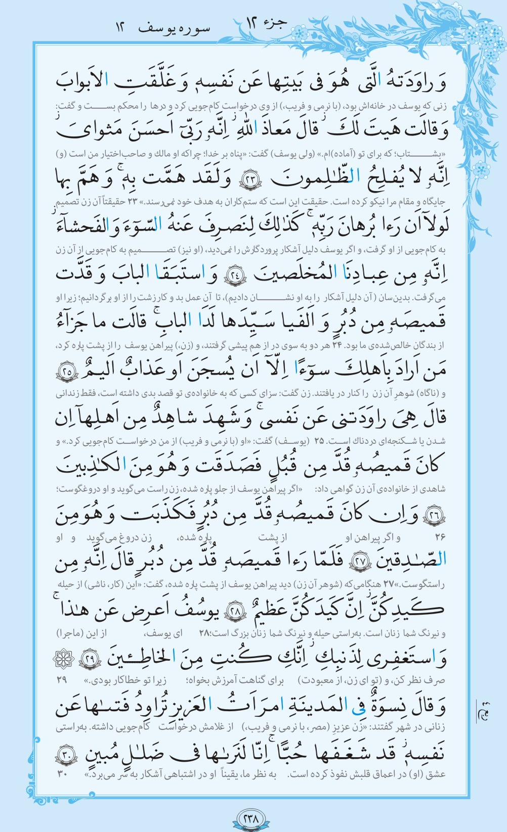 روزمان را با قرآن آغاز کنیم/ صفحه 238