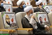 تصاویر/ آیین تجلیل از پیشکسوتان روحانی عرصه جهاد و مقاومت