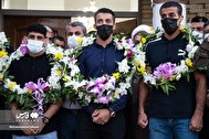 تصاویر/ استقبال از قهرمانان کشتی فرنگی در شیراز
