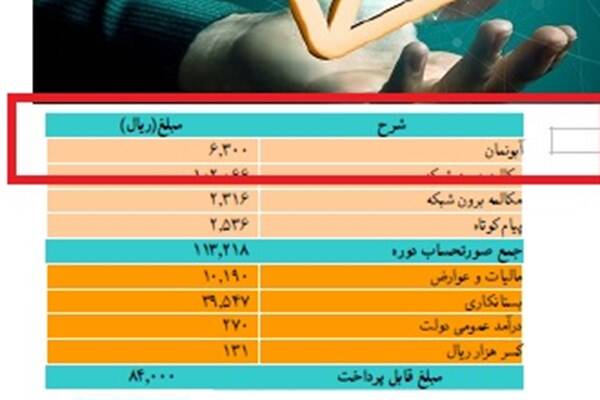 بازگشت حق اشتراک و آبونمان به قبض‌تلفن + عکس