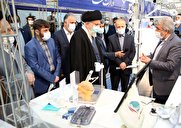 بازدید سه ساعته رهبر انقلاب اسلامی از نمایشگاه توانمندیهای تولید داخل + تصاویر