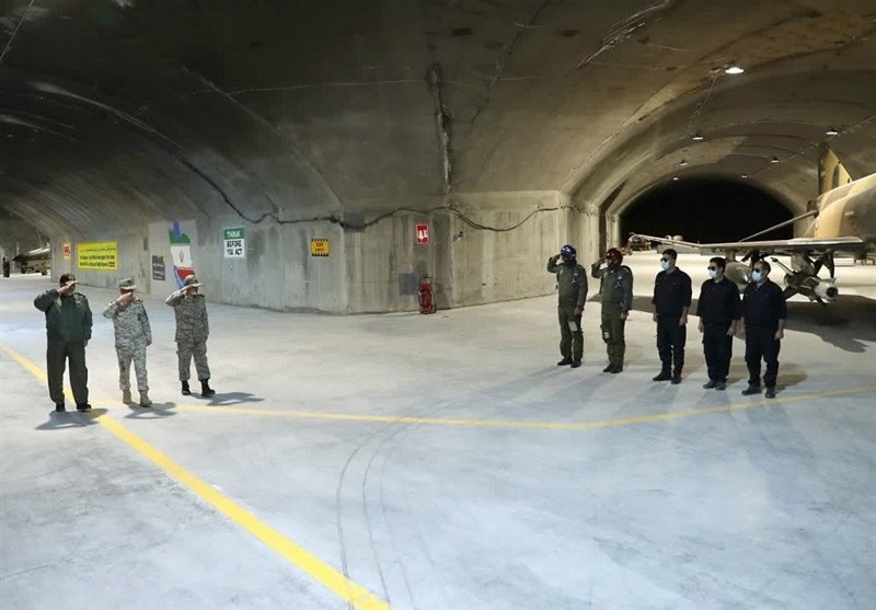 اولین پایگاه «زیرزمینی» نیروی هوایی ارتش با نام «عقاب۴۴» رونمایی شد