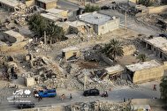 «تصاویر هوایی» از زلزله هرمزگان
