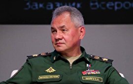 فیلم/ حضور وزیر دفاع روسیه در مناطق جنگی