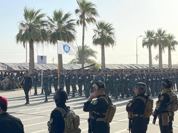 رژه حشد شعبی با حضور نیروهای ارتش عراق آغاز شد+ تصاویر