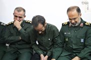 حضور فرمانده سپاه قم در منزل بسیجی شهید مهدی زاهدلویی / پدر شهید: خودم نتوانستم بروم؛ شرمنده امام زمان و رهبرم