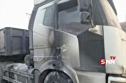 «نه» کامیون‌داران به اعتصاب اجباری با وجود حمله و ارعاب آشوبگران