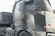 «نه» کامیونداران به اعتصاب اجباری با وجود حمله و ارعاب آشوبگران