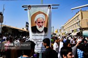 تصاویر| تشییع پیکر شهید آیت الله سیلمانی در قم