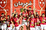 تصاویر| قهرمانی پرسپولیس در قائمشهر