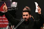 فیلم | مداحی حماسی حسین طاهری در حضور رهبر انقلاب