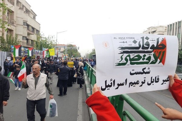 قیام یکپارچه و سراسری ملت ایران در حمایت از مقاومت فلسطین