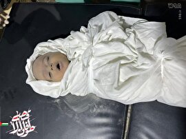 تصاویری هولناک از جنایت هولناک صبح امروز رژیم کودک کش صهیونیستی