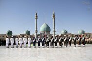 آیین مشترک عهد سربازی نیروهای مسلح جمهوری اسلامی ایران در مسجد مقدس جمکران
