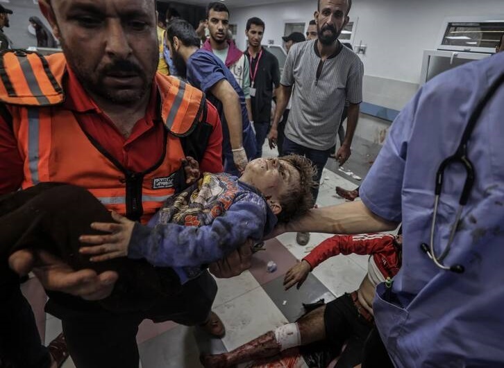 راکت باران بیمارستان المعمدانی توسط اسرائیل / جنایت و کشتار در بیمارستان المعمدانی کار چه کسی بود؟