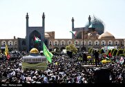 حماسه ای دیگر رقم خورد/ طنین فریاد«مرگ بر اسراییل» ایرانیان در راهپیمایی روز جهانی قدس