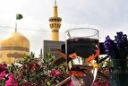 فیلم/ لحظه تحویل سال در حرم رضوی