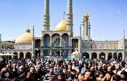 فیلم/ حال و هوای حرم کریمه اهل بیت در لحظه تحویل سال ۱۴۰۴