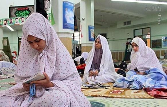 چند نما از لحظات ناب اعتکاف دانش‌آموزی