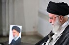 فیلم/ حضور رهبر انقلاب در منزل شهید رئیسی