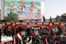 تشییع پیکر ۶۰ شهید اقتدار در تهران؛ تجلی وحدت و استکبارستیزی در محرم + تصاویر