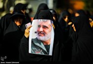 تشییع پیکر سردار شهید امیر علی حاجی زاده
