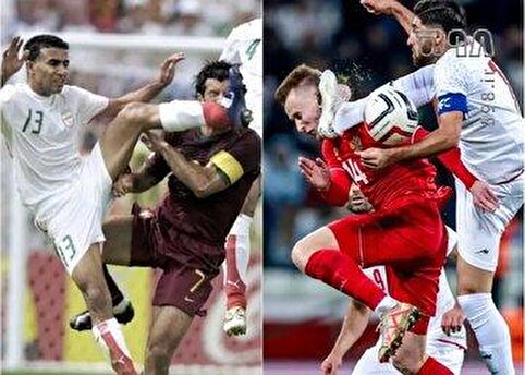 جهانبخش یاد کعبی را زنده کرد/لگد روی صورت فیگو!
