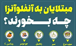 مبتلایان به ویروس های فصلی باید چه چیزهایی بخورند