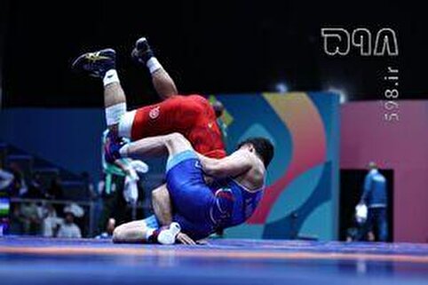 قهرمان جهان تسلیم نابغه کشتی ایران شد