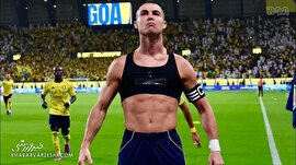 ببینید | واکنش جالب کریستیانو رونالدو در زمین و آموزش خوشحالی ایسلندی!