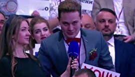 لحظه خواستگاری در نشست خبری آقای رئیس جمهور + ویدئو