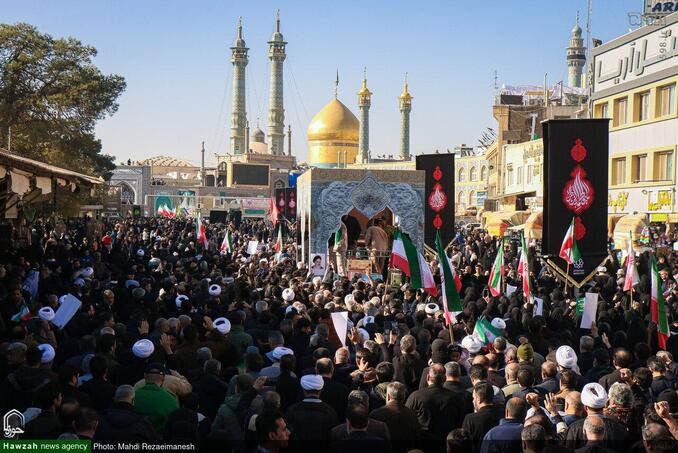 تشییع شهدای گمنام