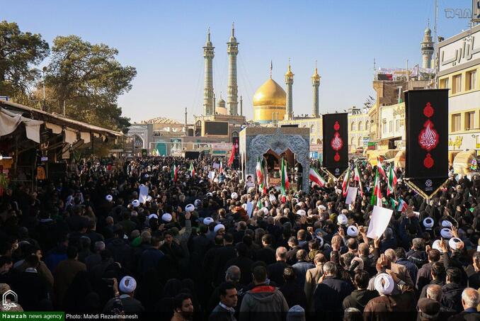 تشییع شهدای گمنام