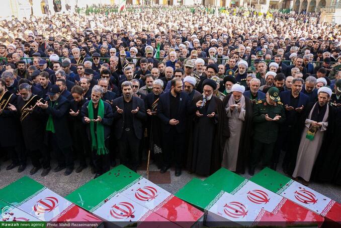 تشییع شهدای گمنام