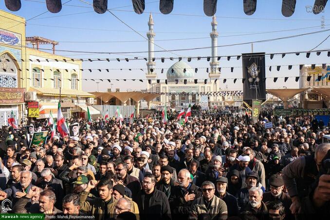 تشییع شهدای گمنام