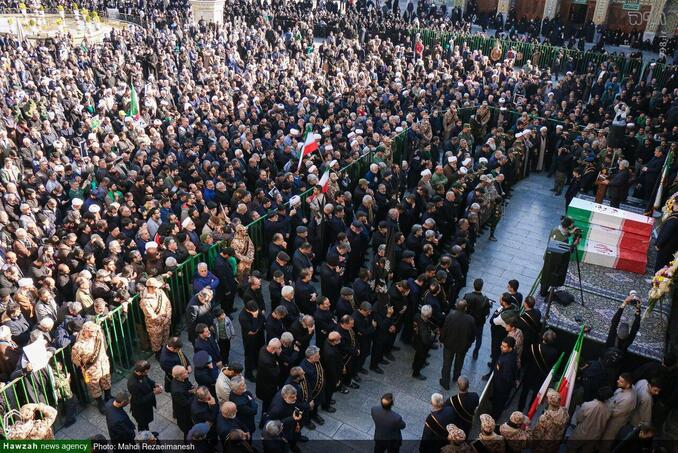 تشییع شهدای گمنام