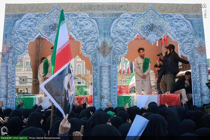 تشییع شهدای گمنام