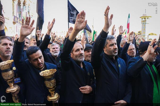 تشییع شهدای گمنام