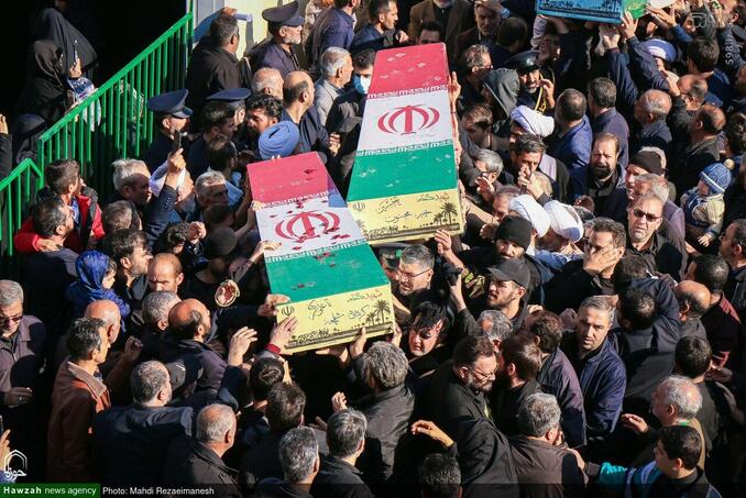 تشییع شهدای گمنام