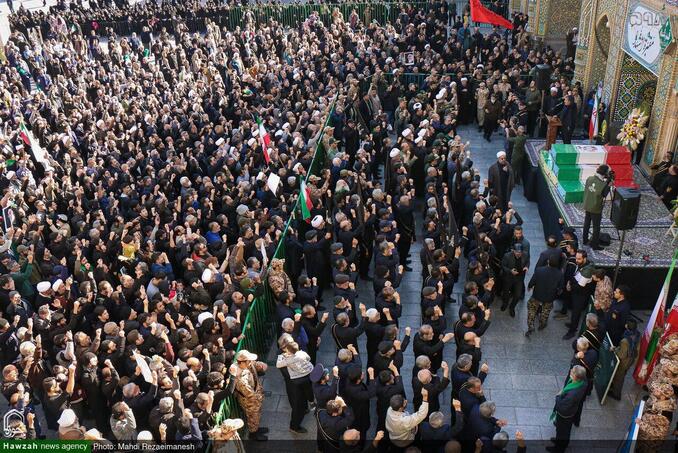 تشییع شهدای گمنام